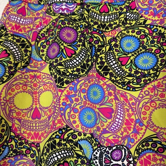 Dona Jo Skirt Skort Tennis Pickleball Colorful Mini Skull Athletic XS - Picture 5 of 8